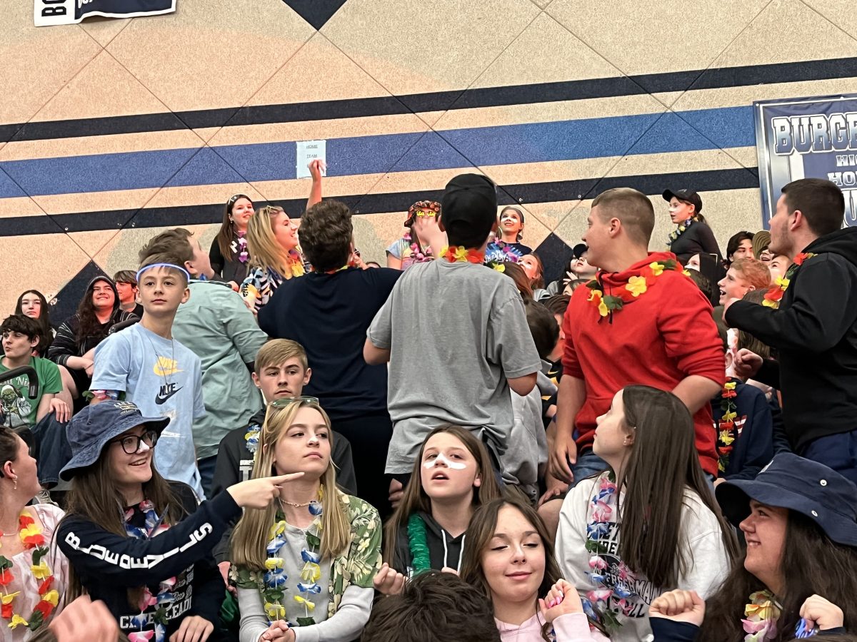 Burgettstown School District unveils new mascot uniform at pep rally